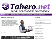 Tablet Screenshot of e-tahero.net